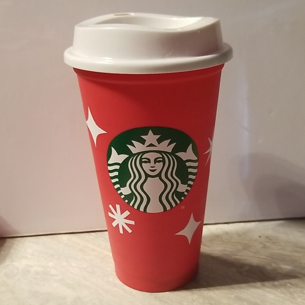 Starbucks Plastic 25 Years Of Holiday Cup Cheer